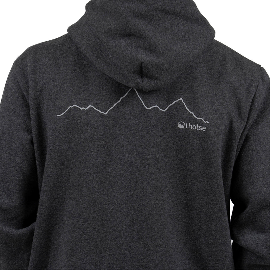 Gris · Polerón Hombre Hoodie Katmandú Lhotse - foto del producto