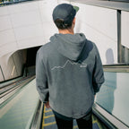 Gris · Polerón Hombre Hoodie Katmandú Lhotse - foto del producto