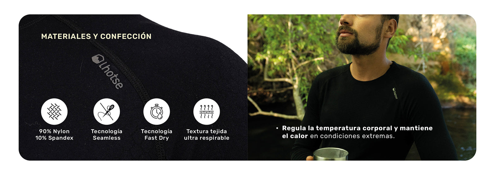 Primera Capa Térmica Hombre Dugla Stay Warm Top Lhotse