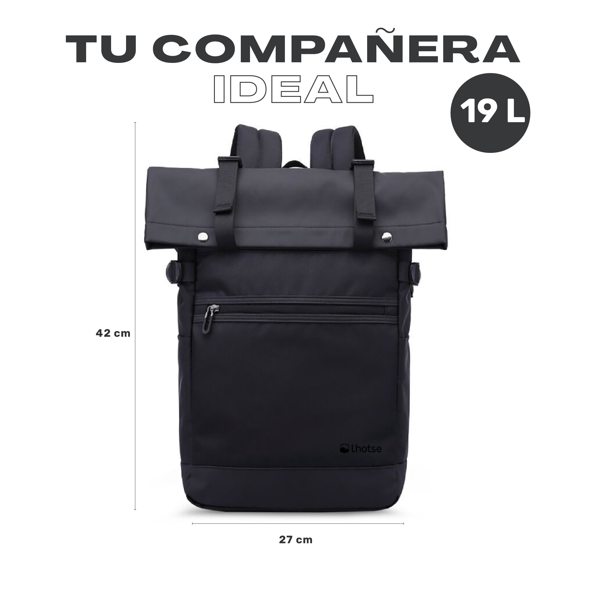 Mochila Volcano Lhotse 19 Lt Negra