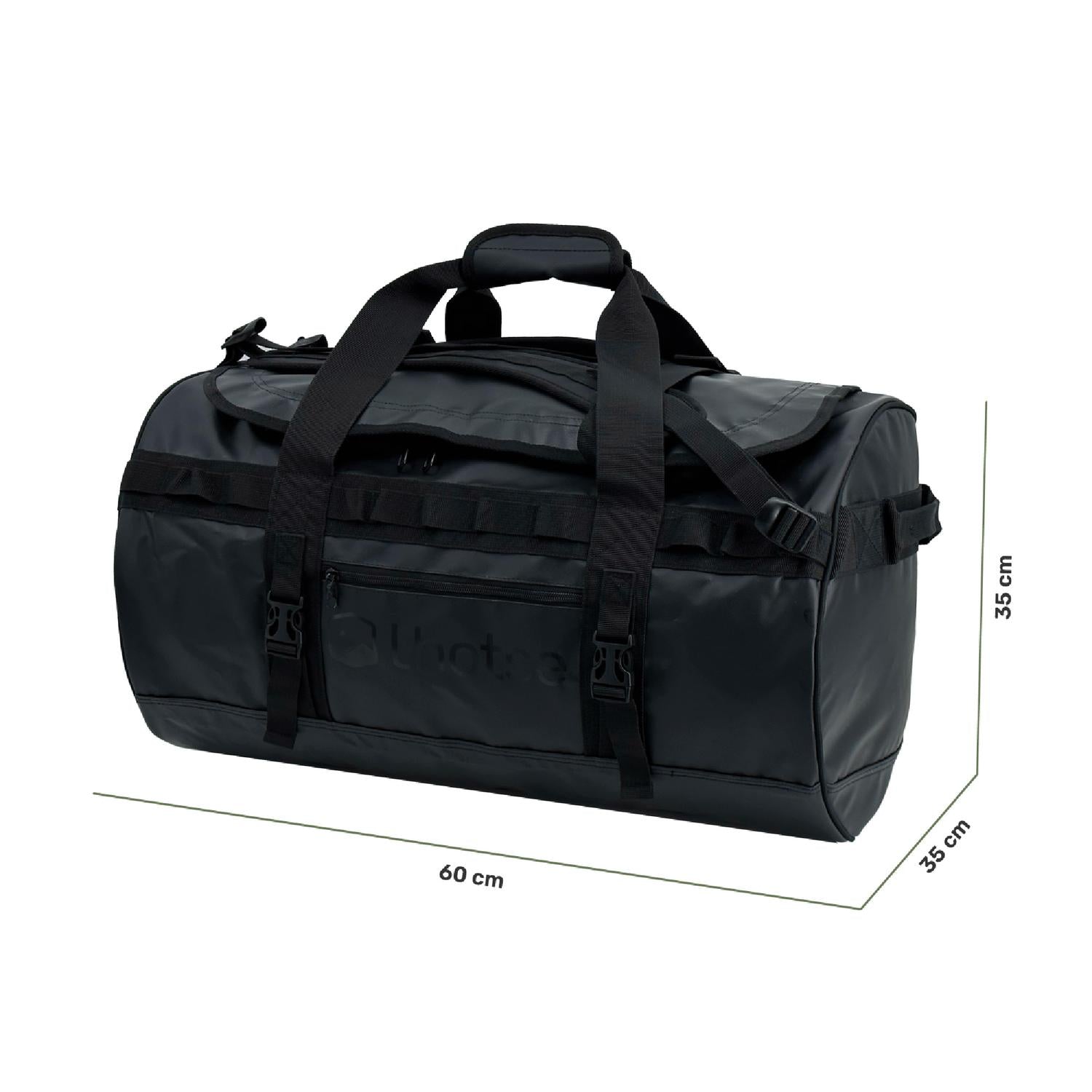 Lhotse Bolso Duffel Impermeable 60L Negro medidas 60x35x35cm referencia