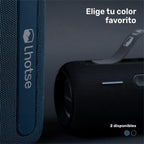 Azul · Parlante Portátil Inalámbrico Bluetooth Journey
