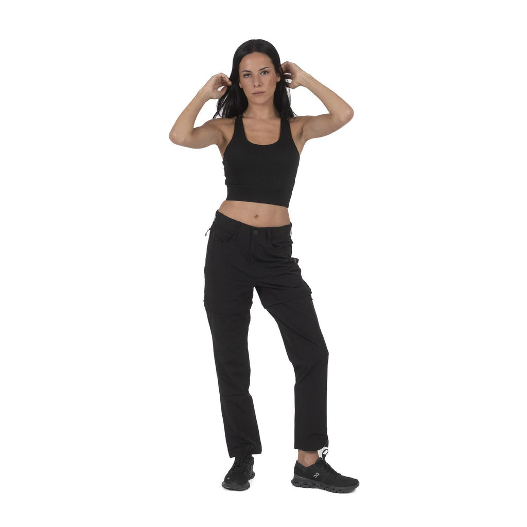 Negro · Pantalón Trekking Mujer Desmontable UV50+ Lukla-W Lhotse