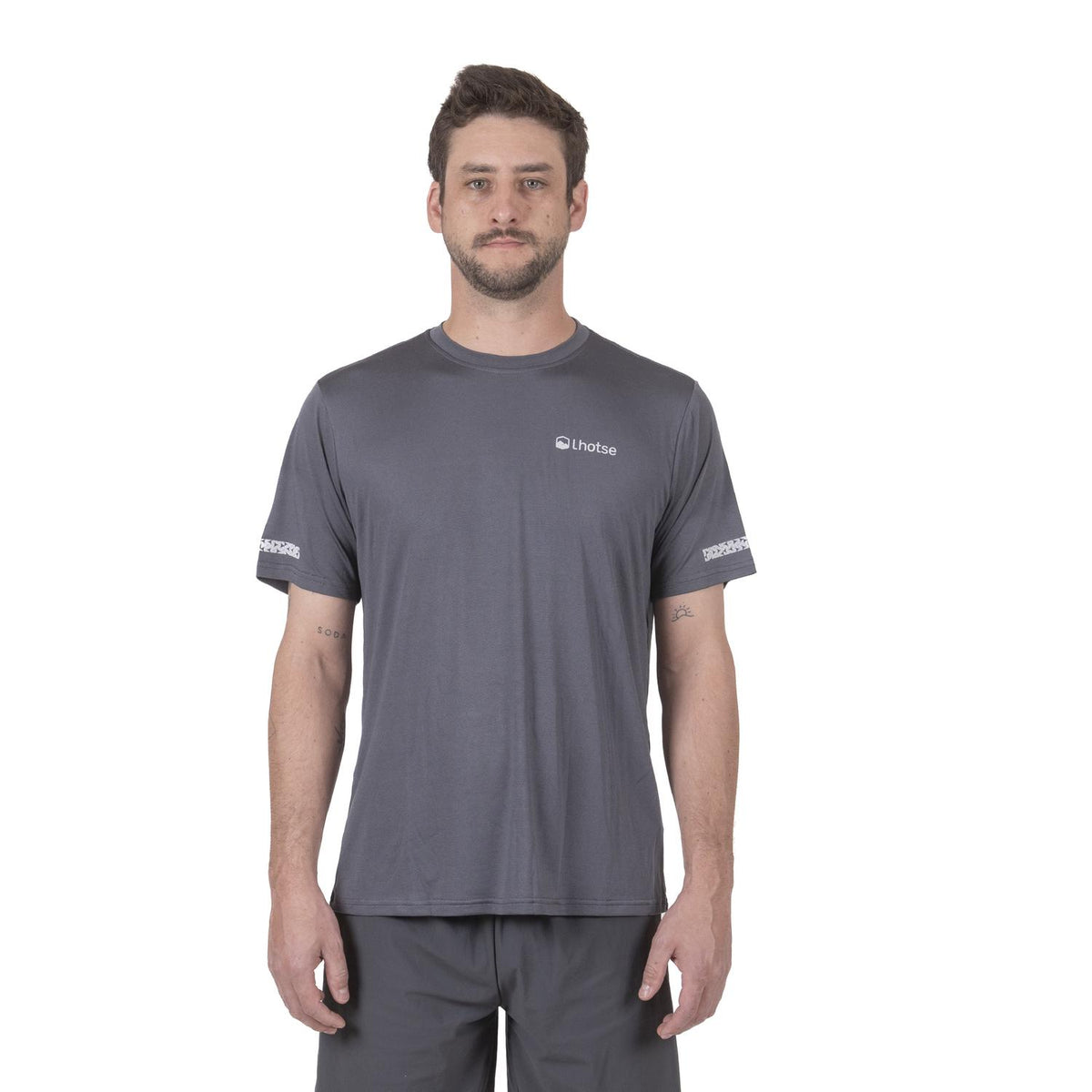 Negro · Polera Hombre Deportiva Manga Corta Boyak DryCool Lhotse