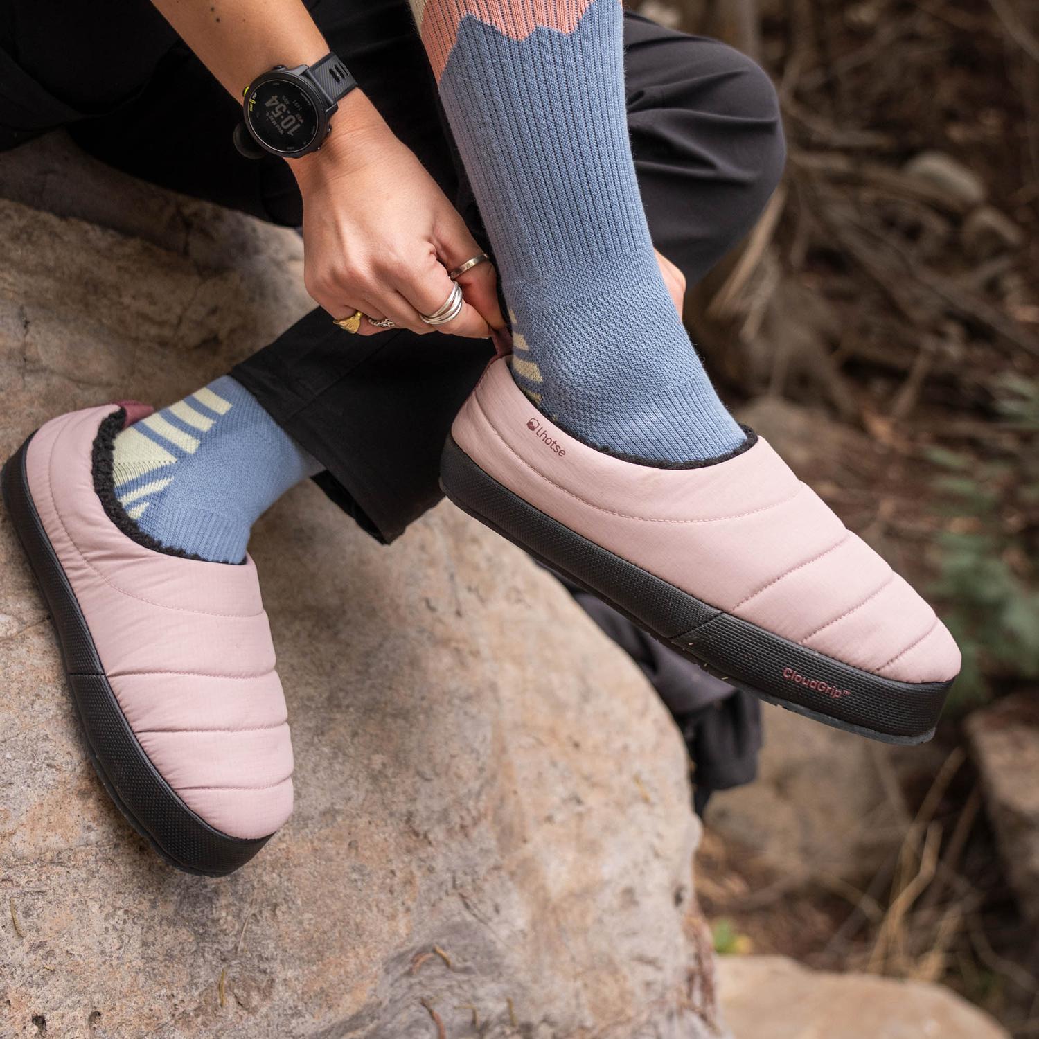 Rosa · Pantuflas Térmicas Nimbus Suela CloudGrip Outdoor Lhotse - foto del producto