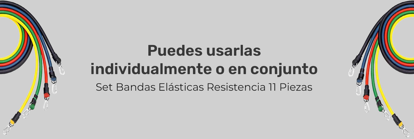 Lhotse | Set Bandas Elásticas Resistencias 11 Piezas