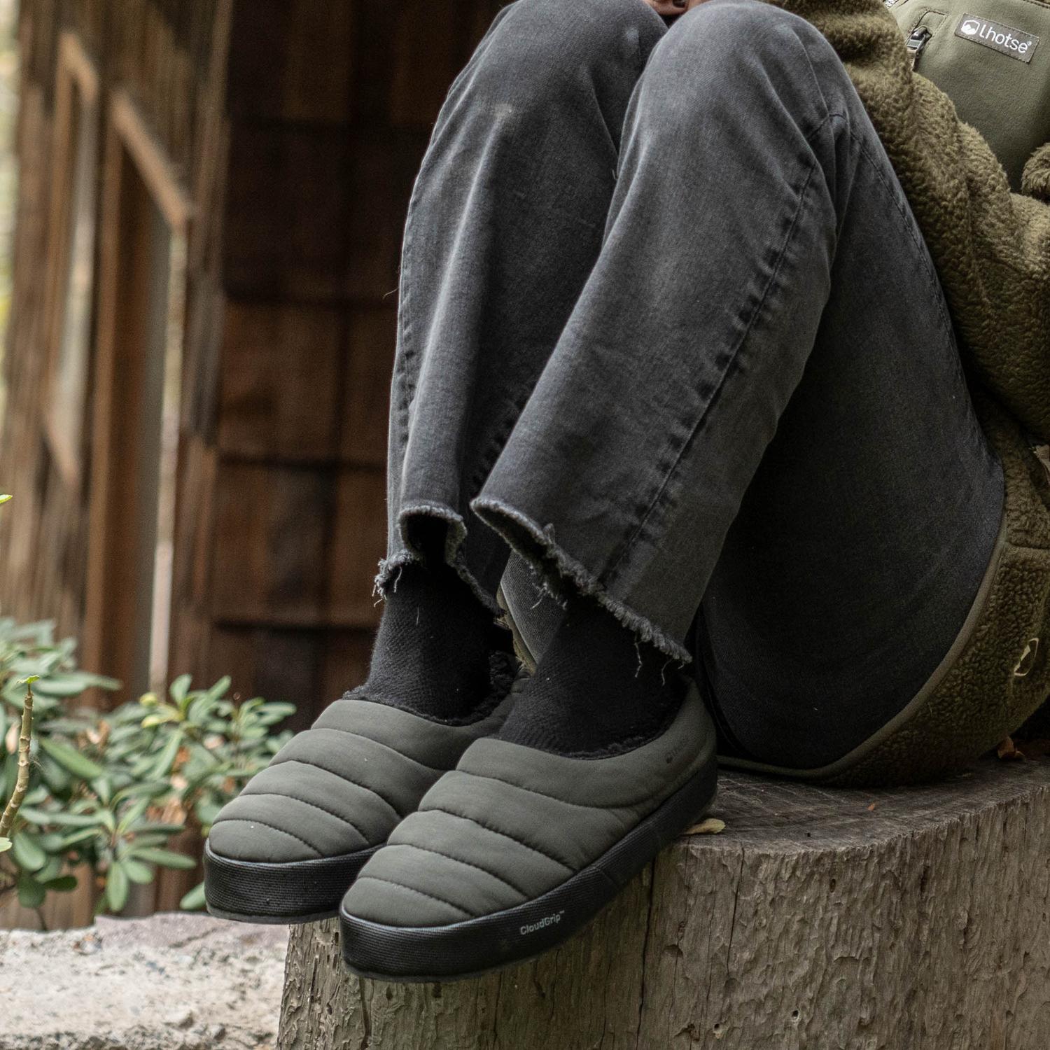 Verde · Pantuflas Térmicas Nimbus Suela CloudGrip Outdoor Lhotse - foto del producto