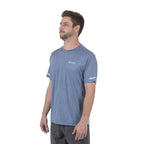 Azul · Polera Hombre Deportiva Manga Corta Boyak DryCool Lhotse
