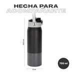 Pack 2 Botellas Térmicas Hydrotek 750 ml de acero inoxidable Lhotse, medidas: 25,5 cm de alto por 8 cm de diámetro