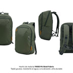 Lhotse Mochila Porta Notebook Pumori 22L detalle lateral cierres sellados - detalle