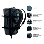 Lhotse Bolso Duffel Impermeable 30L especificaciones bolsillos materiales colores disponibles