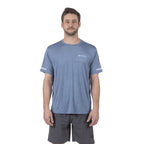 Azul · Polera Hombre Deportiva Manga Corta Boyak DryCool Lhotse
