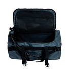 Lhotse Bolso Duffel Impermeable 60L Azul correas mochila acolchadas desmontables - detalle