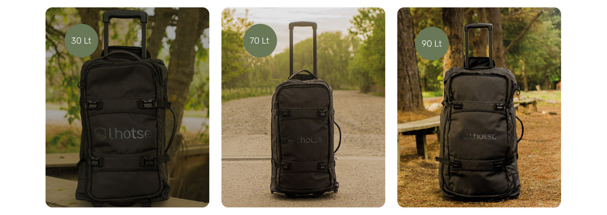 Maleta Bolso Trolly Expedition Duffel 90lts Black