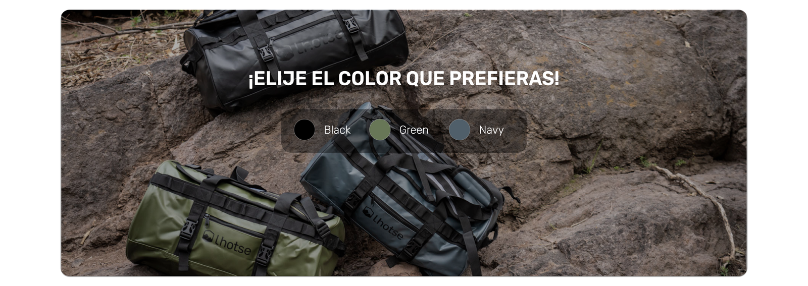Bolso Deportivo Impermeable Duffel 30 lts Lhotse