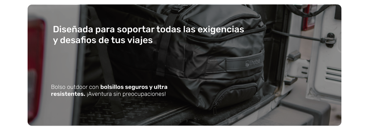 Maleta Bolso Trolly Expedition Duffel 90lts Black