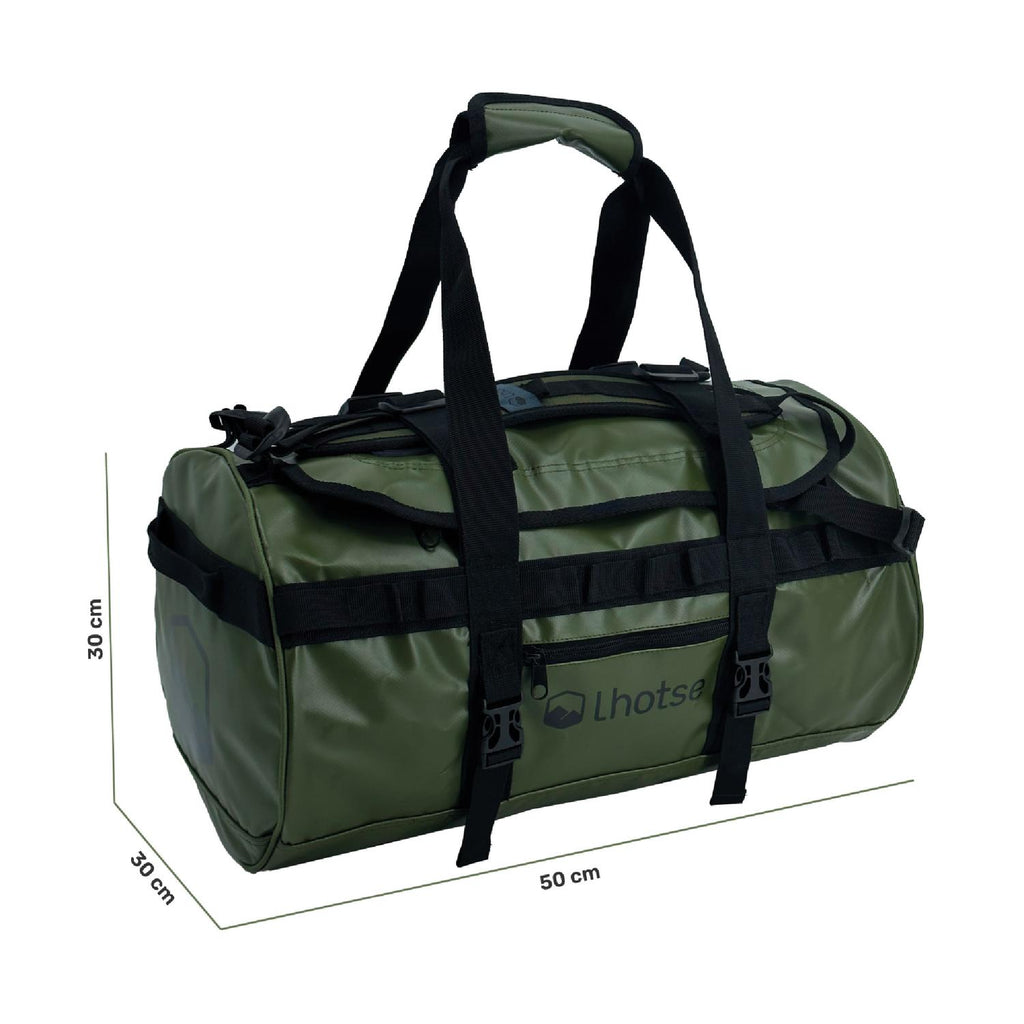 Lhotse Bolso Duffel Impermeable 30L Verde medidas 50x30x30cm referencia