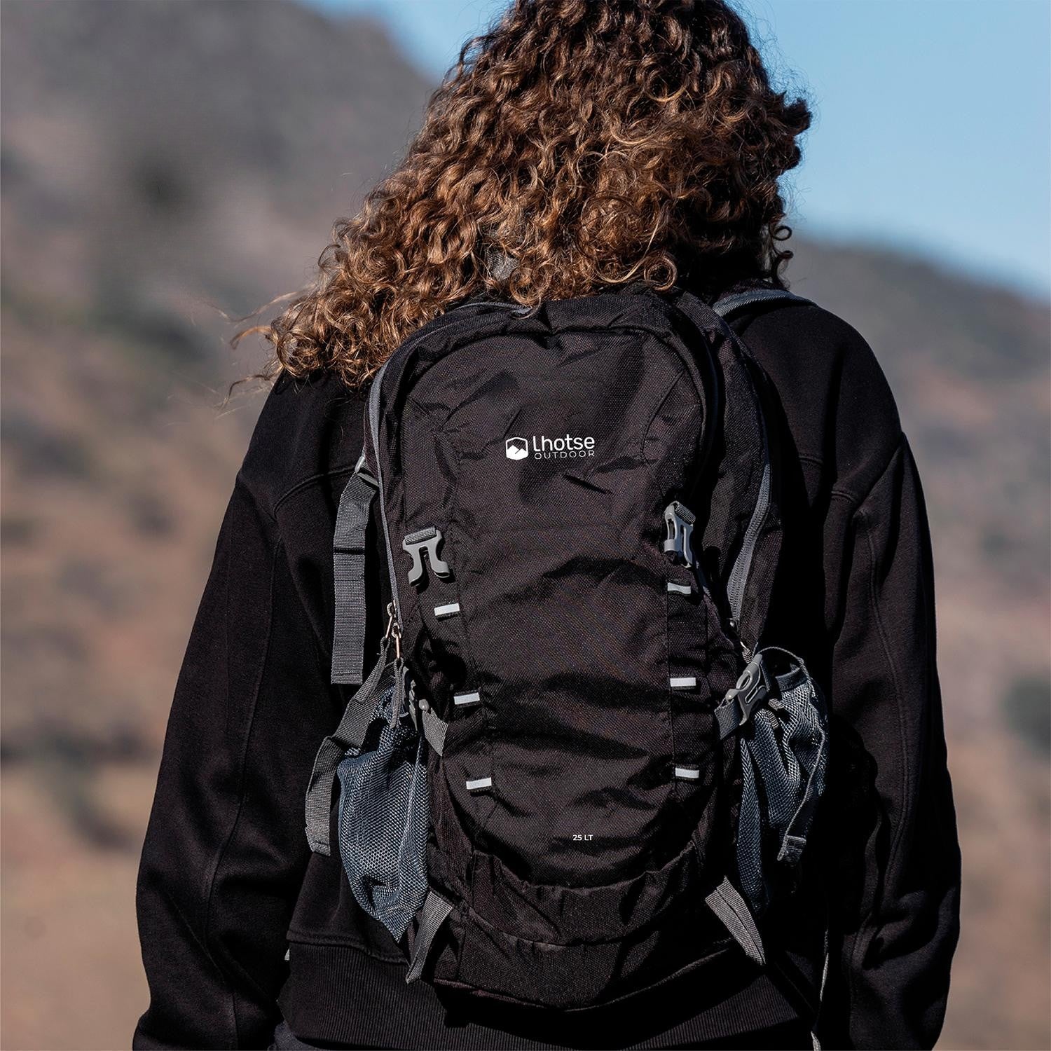 Mochila Outdoor Lhotse Plegable 25Lt Negra