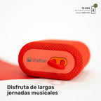 Lhotse Parlante Portátil Bluetooth Tune Up Rojo en uso outdoor aventura - lifestyle
