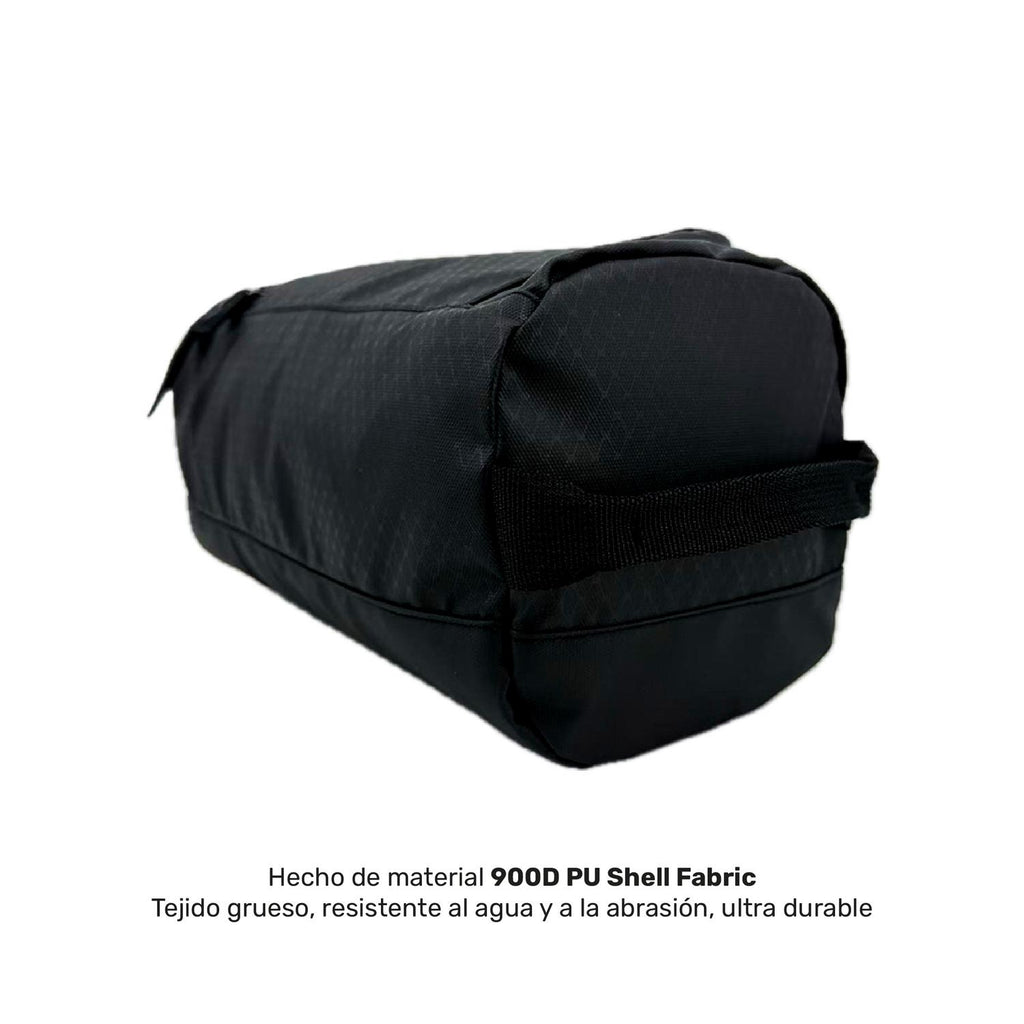 Lhotse Neceser de Viaje Travel Rimo 5L infografía especificaciones 900D PU impermeable