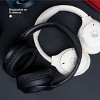 Beige · Lhotse Audífonos WavePro Over Ear en uso sostenido - lifestyle