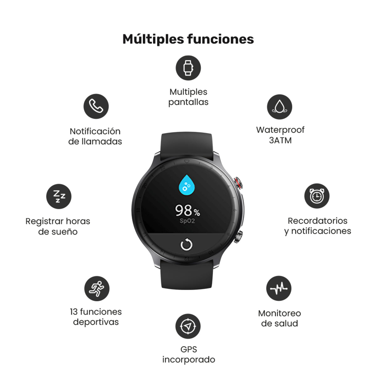 Kit Reloj Smartwatch Ultimate GPS217+ Portabicicletas Lhotse
