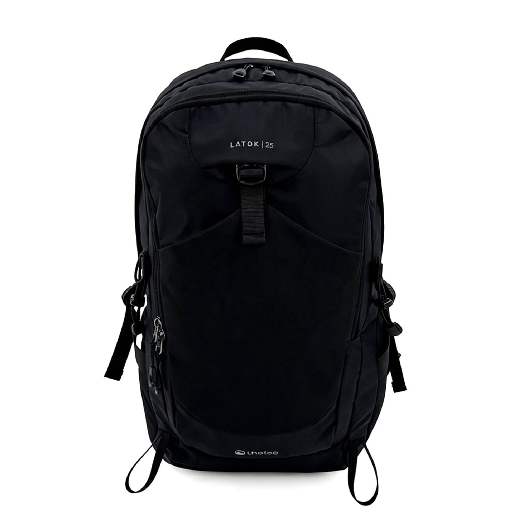 Negro · Mochila Outdoor DayPack Latok 25L Negro Lhotse, vista frontal
