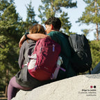 Negro · Mochila Outdoor DayPack Latok 25L Negro Lhotse, los dos colores en ruta