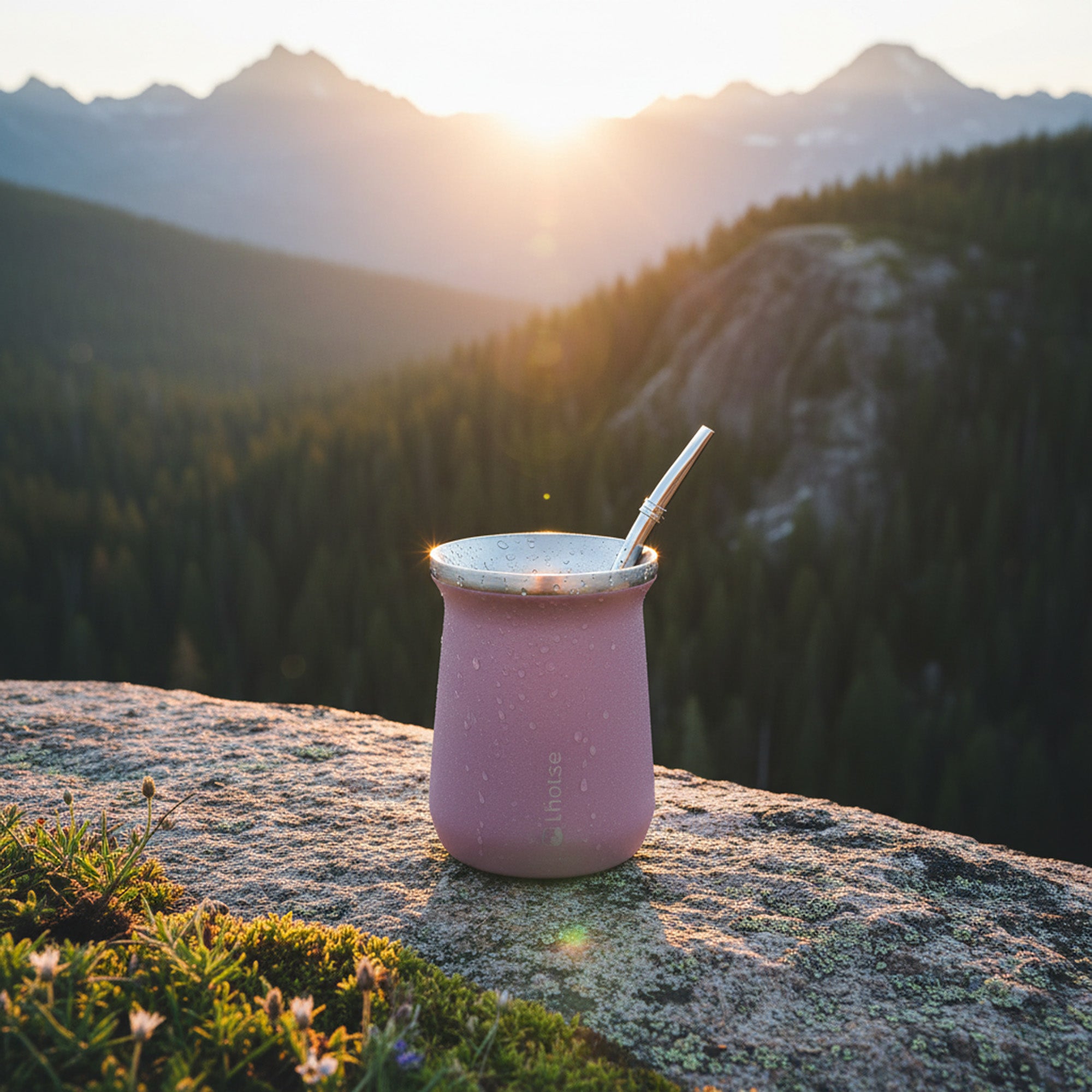 Mate Acero Inoxidable con Bombilla Lhotse