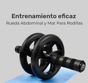 Lhotse | Rueda Abdominal y Mat Para Rodillas