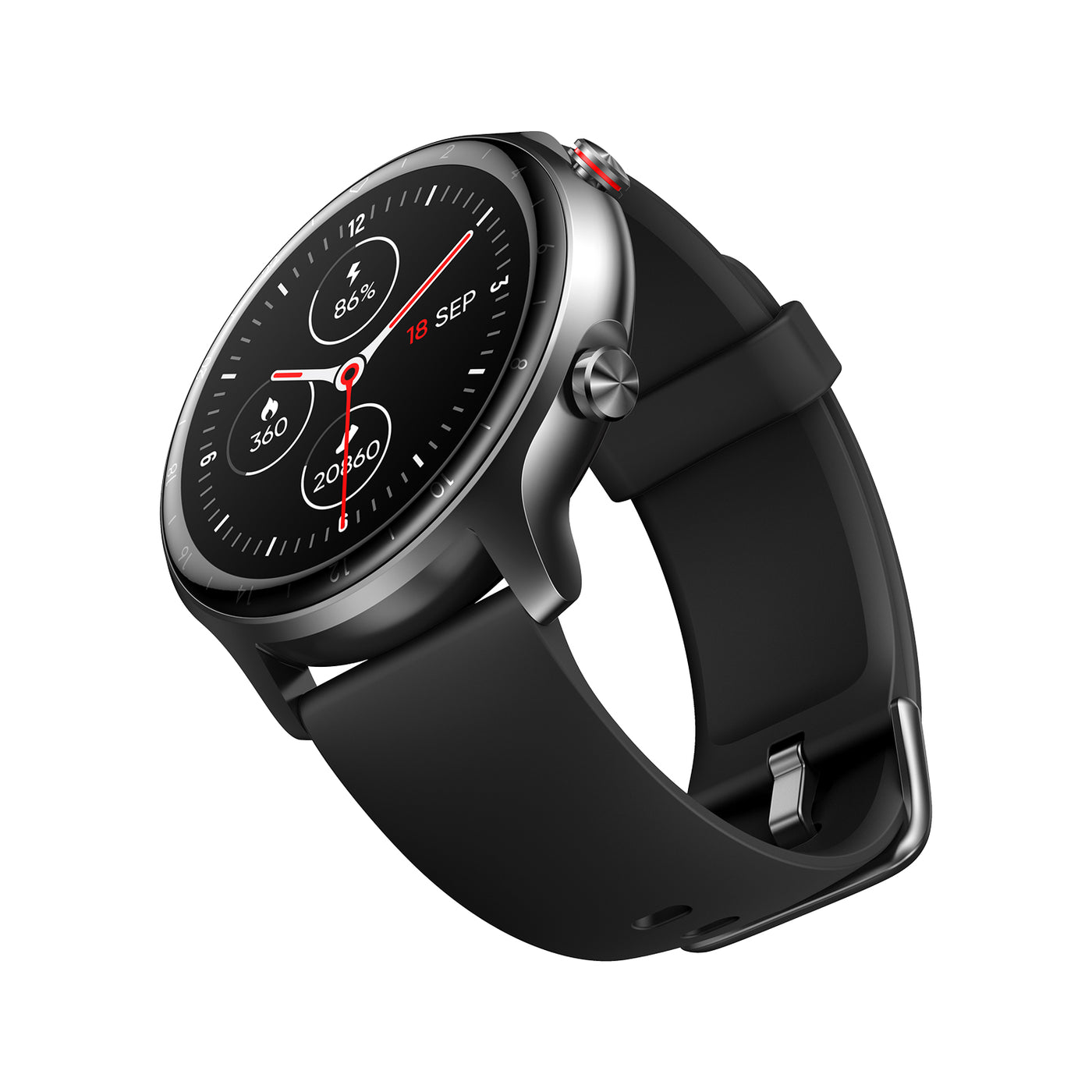 Pack Smartwatch Ultimate GPS 217 46mm Black + Audifono RM12