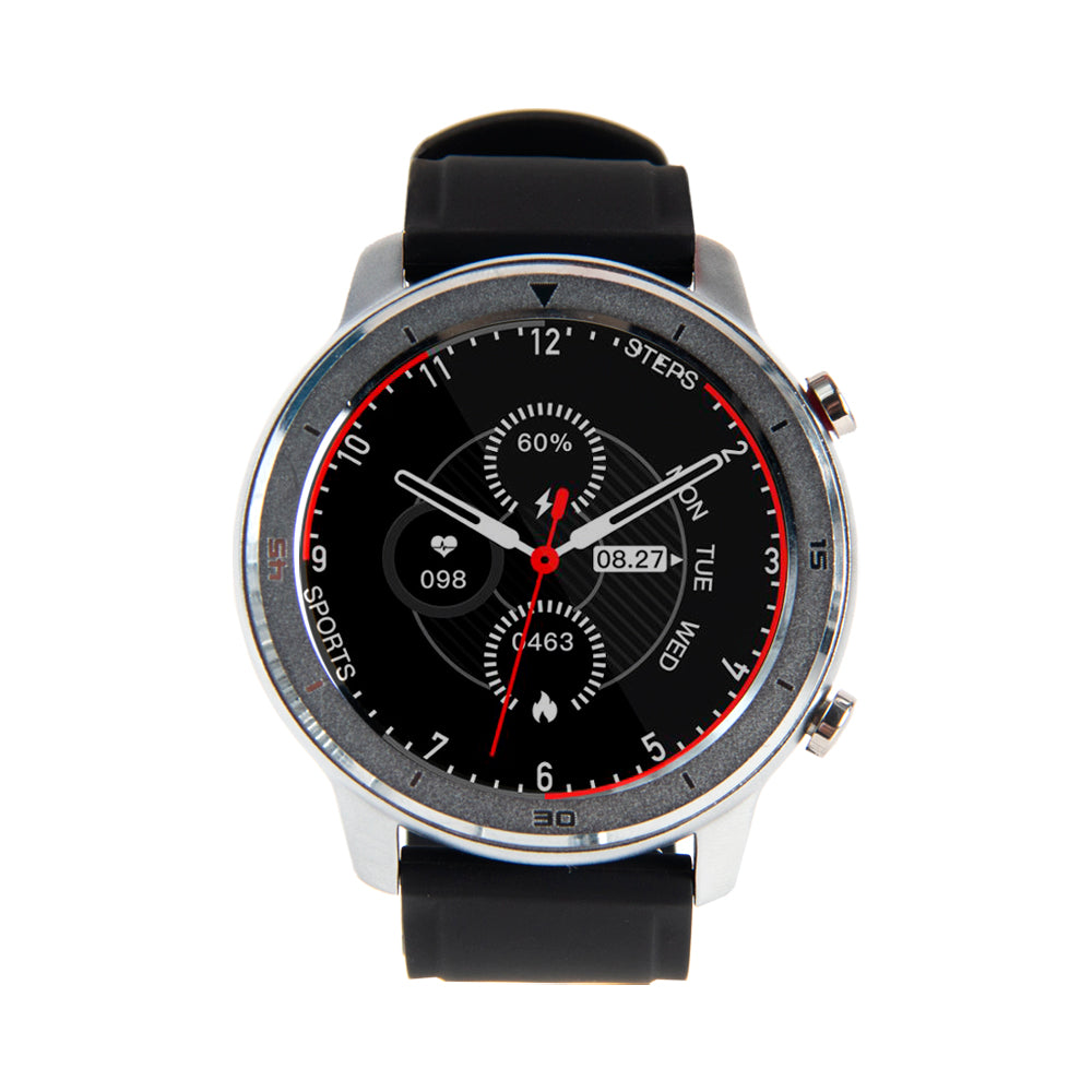 Reloj Smartwatch Lhotse RD7 Plateado Negro