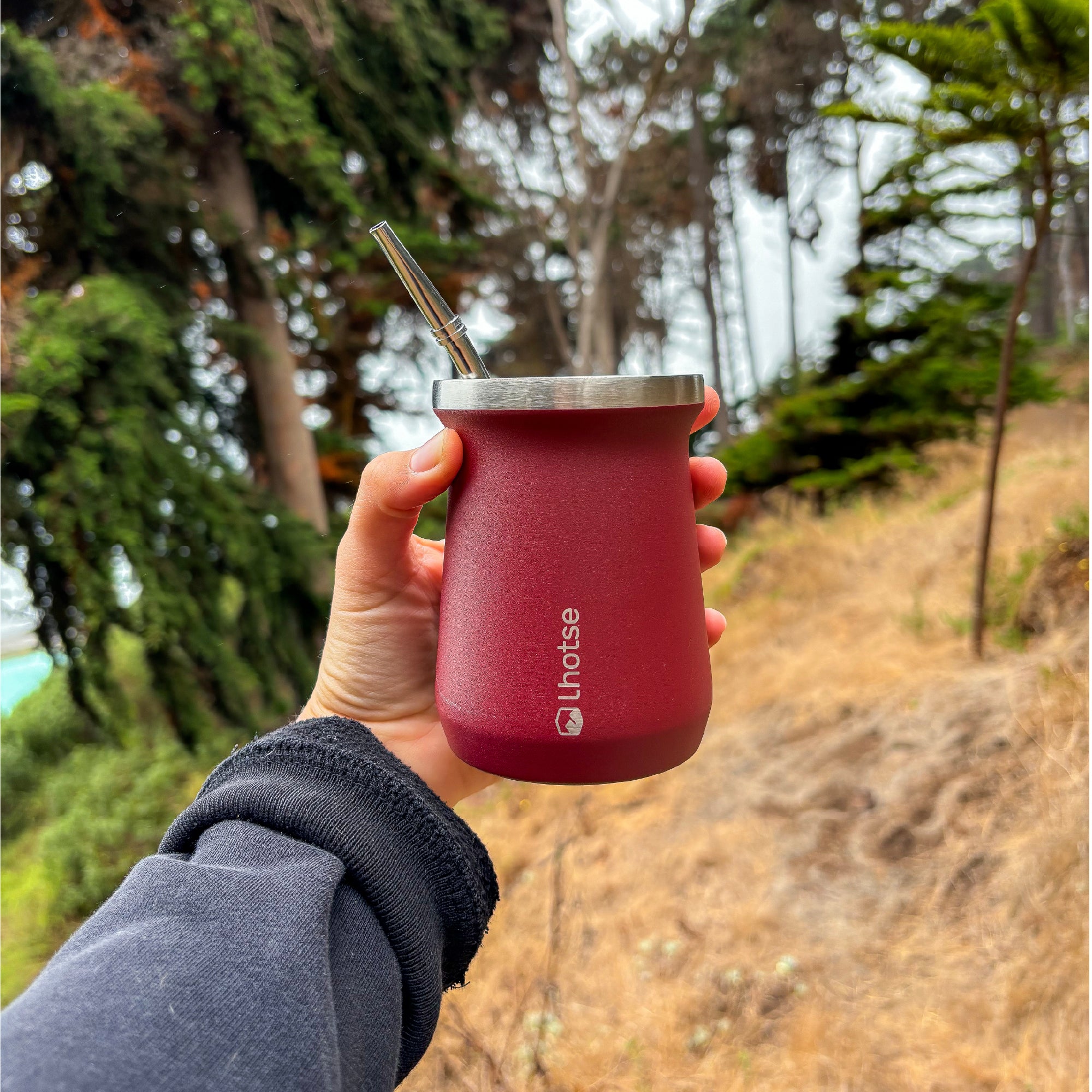 Mate Acero Inoxidable con Bombilla Lhotse