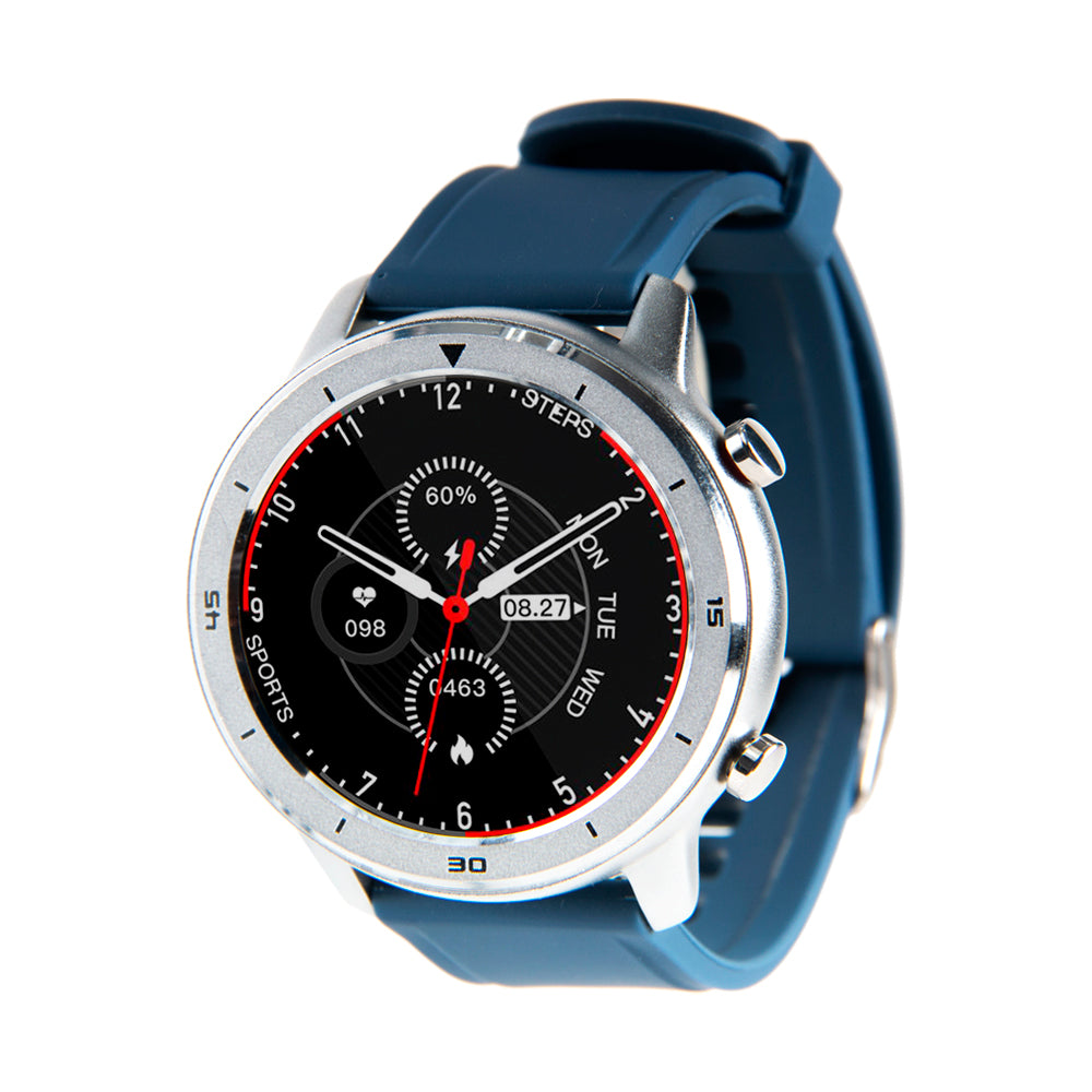 Reloj Smartwatch Lhotse RD7 Plateado Azul
