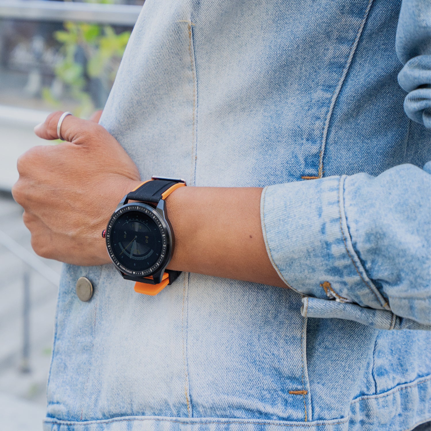 Reloj Smartwatch Lhotse Move 88 Naranjo
