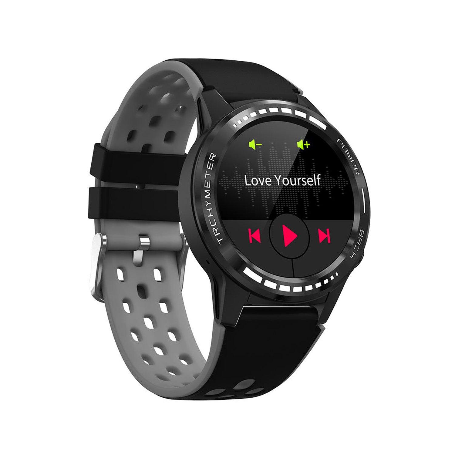 Reloj Smartwatch Lhotse Track M7 GPS Negro Gris