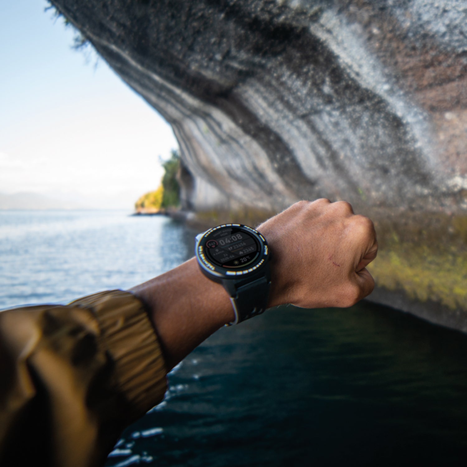 Reloj Smartwatch Lhotse Track M7 GPS Negro Gris
