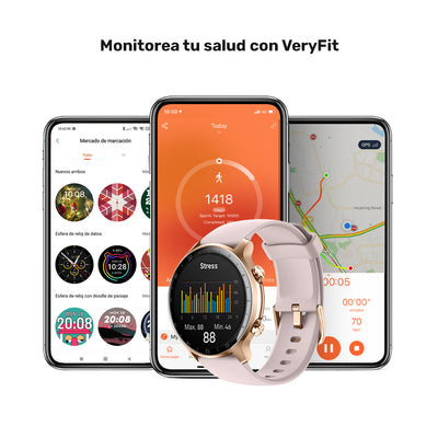 Kit Smartwatch GPS 217 + TRX Rosado Lhotse